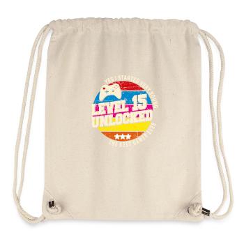 Original 2009 Vintage Level 15 Freischaltung - Stanley/Stella recycelter Gym Bag - Naturweiß - Vorne