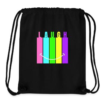 Neon Laugh - Stanley/Stella Recycled Gym Bag - black - Front