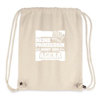 Geschenk für Alexa - Stanley/Stella recycelter Gym Bag - Naturweiß - Vorne