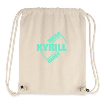 Kyrill als Sugardaddy - Stanley/Stella recycelter Gym Bag - Naturweiß - Vorne