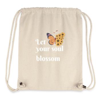 Let your soul blossom - Stanley/Stella Recycled Gym Bag - natural - Front