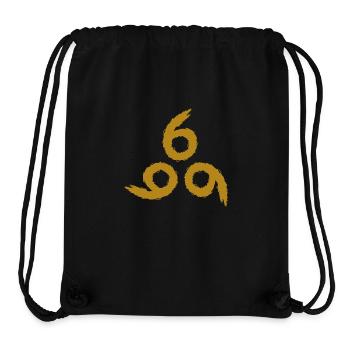 666 Gold - Stanley/Stella Recycled Gym Bag - black - Front