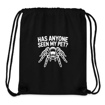 Vogelspinne Tarantel lustiger Spruch - Stanley/Stella recycelter Gym Bag - Schwarz - Vorne