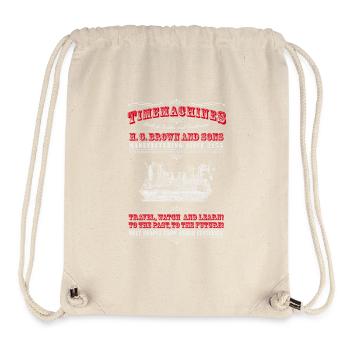 Timemachines (für dunkle Kleidung) - Stanley/Stella recycelter Gym Bag - Naturweiß - Vorne