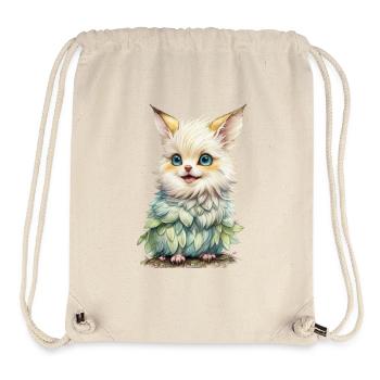 Niedliches Fantasy-Tier - Stanley/Stella recycelter Gym Bag - Naturweiß - Vorne