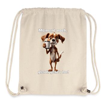 Wait a minute - Stanley/Stella Recycled Gym Bag - natural - Front