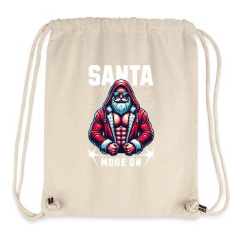 Santa Mode On - Stanley/Stella Recycled Gym Bag - natural - Front