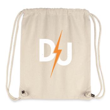 DJ Power Thunder - Stanley/Stella Recycled Gym Bag - natural - Front