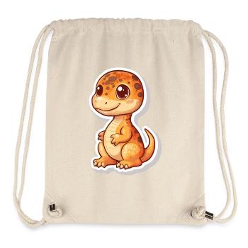 Dinosaure - Sac à cordon recyclé Stanley/Stella - blanc naturel - Devant