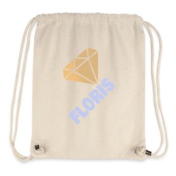Gift for Floris - Stanley/Stella Recycled Gym Bag - natural - Front