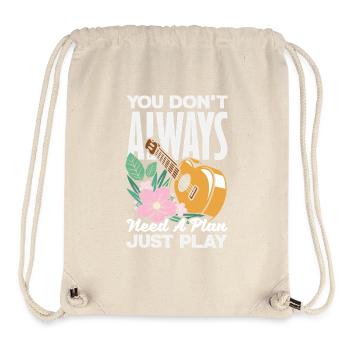 Worlds Okayest Ukulele Player Hawaii Musiker - Stanley/Stella recycelter Gym Bag - Naturweiß - Vorne