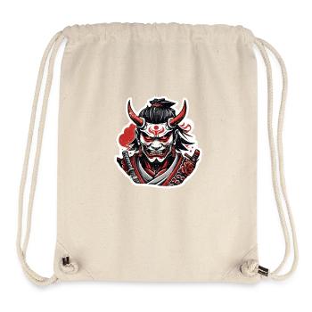 Samurai Warrior - Japan - Demon - Stanley/Stella Recycled Gym Bag - natural - Front