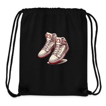 Basketballspieler - Stanley/Stella recycelter Gym Bag - Schwarz - Vorne