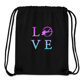 Tauchen - Stanley/Stella recycelter Gym Bag - Schwarz - Vorne