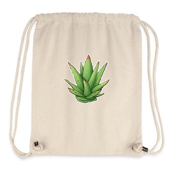 Aloe Vera Plant - Stanley/Stella Recycled Gym Bag - natural - Front