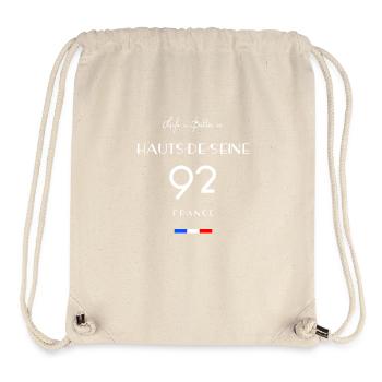 Life in HAUTS-DE-SEINE Number 92 Île de France - Stanley/Stella Recycled Gym Bag - natural - Front
