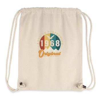 The Legends Were Born in 1968 Vintage - Stanley/Stella Recycled Gym Bag - natural - Front