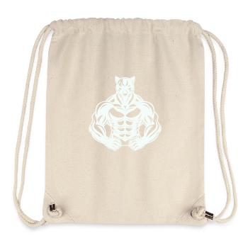 Panther Comic - Stanley/Stella Recycled Gym Bag - natural - Front