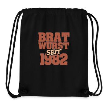Barbecue 1982 - Stanley/Stella recycelter Gym Bag - Schwarz - Vorne