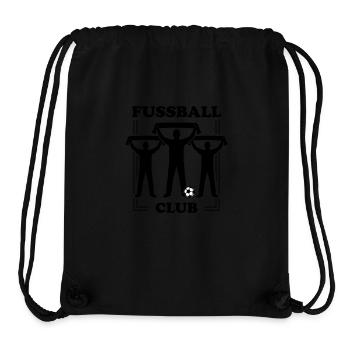 Football Club Fans - Stanley/Stella Recycled Gym Bag - black - Front