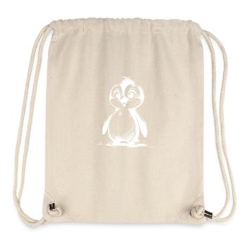 Penguin Cartoon Penguins Drawing Style - Stanley/Stella Recycled Gym Bag - natural - Front