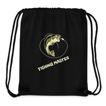 Master Angler. - Stanley/Stella Recycled Gym Bag - black - Front