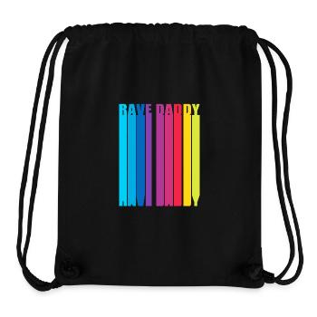 Rave Raver Techno music Techno bass Mixer - Stanley/Stella Recycled Gym Bag - black - Front