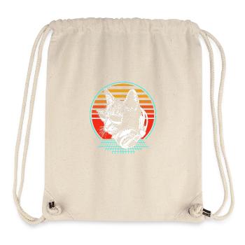 Rave Raver Techno music Techno bass Mixer - Stanley/Stella Recycled Gym Bag - natural - Front