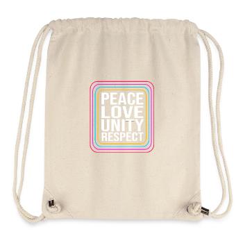 Rave Raver Techno music Techno bass Mixer - Stanley/Stella Recycled Gym Bag - natural - Front