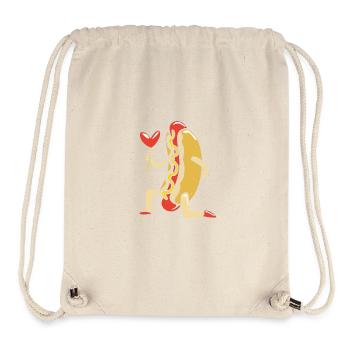 Hot Dog Snack - Stanley/Stella Recycled Gym Bag - natural - Front
