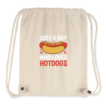 Hot Dog Snack - Stanley/Stella Recycled Gym Bag - natural - Front