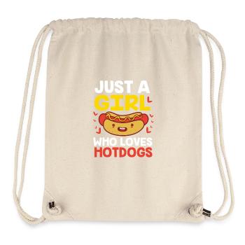 Hot Dog Snack - Stanley/Stella Recycled Gym Bag - natural - Front