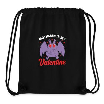 Mothman - Stanley/Stella Recycled Gym Bag - black - Front