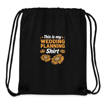 Event Planer - Stanley/Stella recycelter Gym Bag - Schwarz - Vorne
