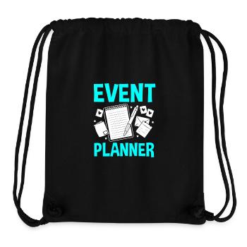 Event Planner - Stanley/Stella Recycled Gym Bag - black - Front