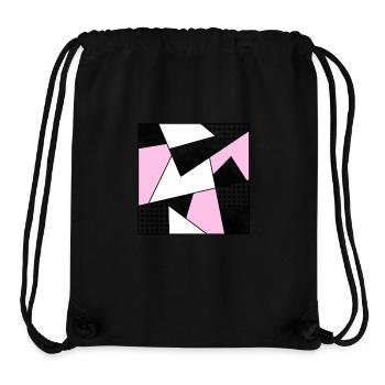 Mosaic modern pink - Stanley/Stella Recycled Gym Bag - black - Front