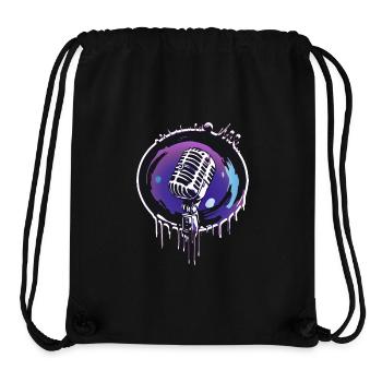 Microphone - Stanley/Stella Recycled Gym Bag - black - Front