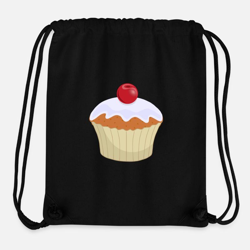 Cupcake - Stanley/Stella recycelter Gym Bag - Schwarz