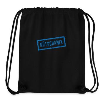 Nütschanix - Sac à cordon recyclé Stanley/Stella - noir - Devant