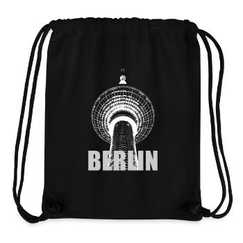 Berliner Fernsehturm - Stanley/Stella recycelter Gym Bag - Schwarz - Vorne