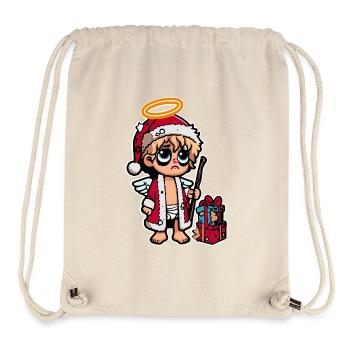 Lustiges Müdes Christkind - Stanley/Stella recycelter Gym Bag - Naturweiß - Vorne