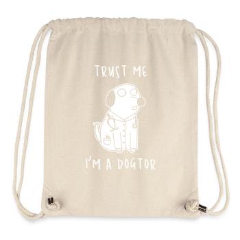 Trust me im a dogtor - Stanley/Stella Recycled Gym Bag - natural - Front