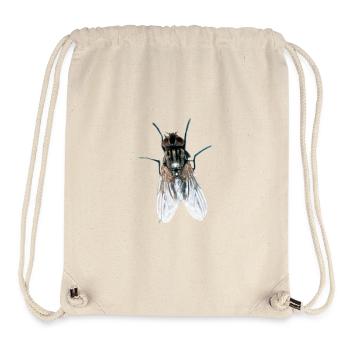 fliege - Stanley/Stella recycelter Gym Bag - Naturweiß - Vorne