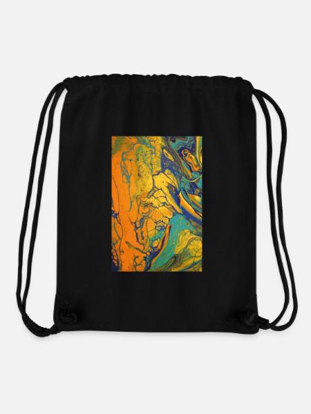 Yellow Cell - Stanley/Stella Recycled Gym Bag - black