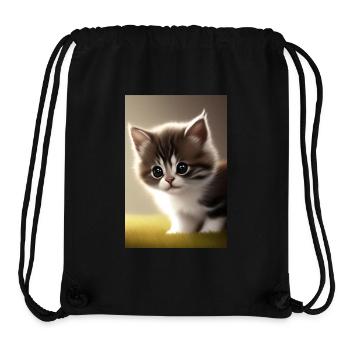 Baby Cat - Stanley/Stella Recycled Gym Bag - black - Front