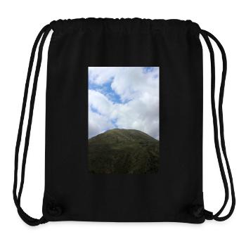 Berg Berge Berglandschaft Poster - Stanley/Stella recycelter Gym Bag - Schwarz - Vorne