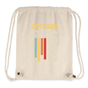 October 1978 - October 1978 Birthday Gift - Stanley/Stella Recycled Gym Bag - natural - Front