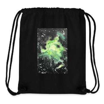 Galaxy Nebula Galaxie Nebel Nerd Astronomie space - Stanley/Stella recycelter Gym Bag - Schwarz - Vorne