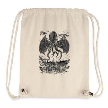 Cthulhu-Albtraum - Stanley/Stella recycelter Gym Bag - Naturweiß - Vorne