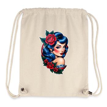 Rockabilly / Pin-up / 50s - Stanley/Stella Recycled Gym Bag - natural - Front